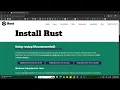 How to Install Rust on Windows