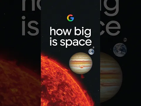 How big is space really? 🤔