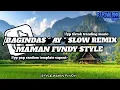 Lagu D BAGINDAS ' AY ' SLOW REMIX | MAMAN FVNDY STYLE FYP TIKTOK SCTV‼️