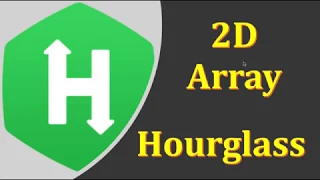 Hackerrank 2d Array Hourglass C Solution