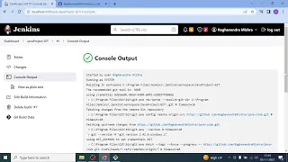 Building a Java Application from GitHub using Jenkins Run java program from Jenkins