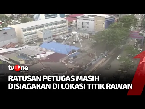 Aparat Bersiaga di 8 Titik Kota Jayapura Pasca Penangkapan Gubernur Papua Lukas Enembe