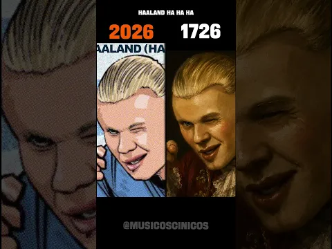 Haaland Ha ha ha: 2026 vs 1726 #fifa #worldcup #haaland