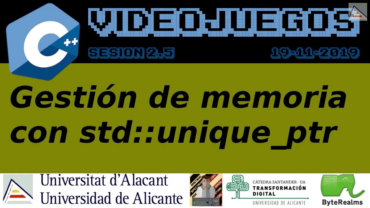 C++ : Gestión de memoria con std::unique_ptr (Smart Pointers)