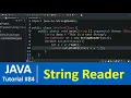 Java Tutorial - Java StringReader Class with Examples