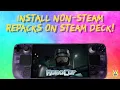 Install NoN-Steam Games On Steam Deck Including Dependance Fix And Cover Art