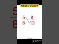 A trick for all ages Compare fractions ORALLY