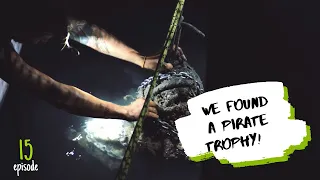 We found a PIRATE TROPHY! First NIGHT on ANCHOR ✸ S3:E15 ✸