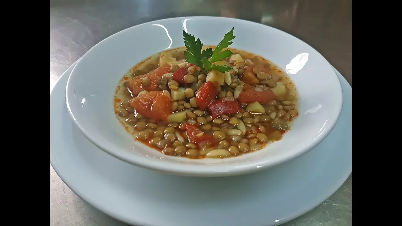 Green Lentils Recipe Juicy Food With Olive Oil   How to make green lentils with olive oil