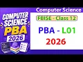 Lecture 01 Python Basics and Operators FBISE HSSC PBA 2026