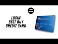 How to Login to your Best Buy Credit Card Online