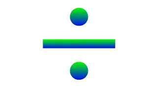 Simple Python Turtle Graphic and Code Division Symbol Gradient