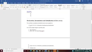 Arrays in Java Marathi by Vidya Fand