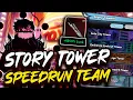 Lagu Teams for the story tower in Anime Card Clash Roblox #roblox