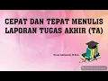 Download Lagu Snel en correct eindprojectrapporten schrijven