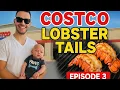 First Costco Run with My Newborn Lobster Tail Feast
