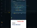 Java In Telugu Strings in Java Trim method Core Java Java Tutorial For Beginners Java Basics