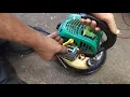 Weed eater fb25 25cc gas blower carburetor adjustment carb tune up