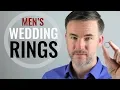 Men s Wedding Bands 101 How to Choose Your Ring