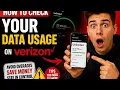 How to check your data usage on Verizon