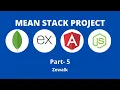 MEAN Stack Project 2021 Part - 5