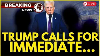 US Breaking News LIVE Trump Issues Urgent Call For Immediate Donald Trump Speech LIVE 