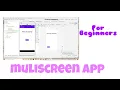 Multiscreen Application In Android Studio For Beginners Java