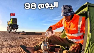 اليوم 98 من رحلة عبر المغرب طريق تندرارة في الصحراء الشرقية 