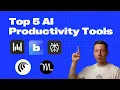 Top 5 AI Productivity Tools 10x more productivity in 2026