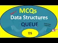 MCQs on Queue part1 Data structures MCQs Short answers question DS