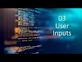 Python Tutorial 03 Taking Inputs Data Types Arithmetic Operations