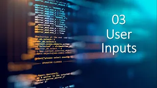 Python Tutorial 03 Taking Inputs Data Types Arithmetic Operations