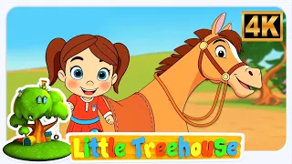 Chal Mere Ghode Tik TIk Tik, चल मेरे घोड़े, Popular Nursery Rhymes in Hindi