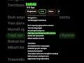 Lagu lirik lagu yang kalian cari(SABAR ~ sadewok)