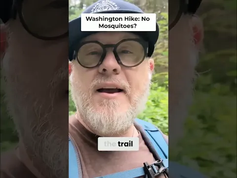 Hidden Washington Trail: Mosquito-Free Hike Adventure! #shorts