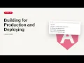 Angular - Web development basic Series Building for Production and Deploying
