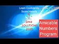 Program to check given numbers are AMICABLE OR NOT