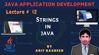 Learn Java tutorial in part 12 strings in java By Arif Rasheed SSTLab