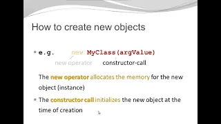 Java Basics - Constructors