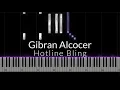 Download Lagu Hotline Bling - Gibran Alcocer Piano Tutorial