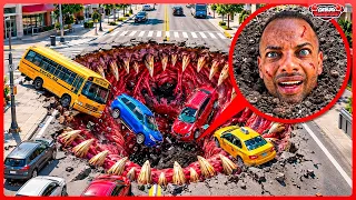 SE VOCÊ VER O DEVORADOR DE TERRAS, FUJA !