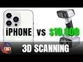 iPhone 3D Scanning vs Professional 3D Scanner