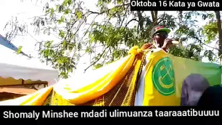 Mgombea Udiwani Kata Ya Soga Shomaly Minshee Ana Vituko 