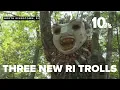 Three new troll sculptures make their debut across Rhode Island