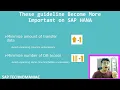 SQL Performance Rules for ABAP on HANA