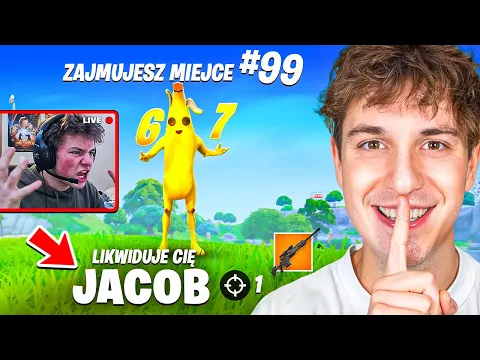 Video Thumbnail: Streamsnipuję Streamerów przez 30 DNI w Fortnite