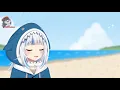 gawr gura accidental face reveal
