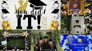 Graduation party decor ideas 20 easy diy graduation party decoration Party backdrops ideas 2023