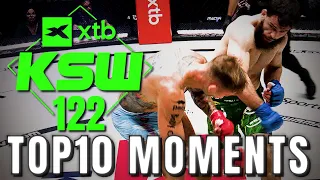 Najlepsze momenty gali XTB KSW 122 w Rzeszowie | TOP 10 Moments