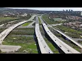 Timelapsed 73 toll road Back Bay Newport Beach California